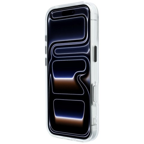 Etui BMW M IML Frosted Metal Logo & Trims MagSafe do iPhone 18 Pro Max / 17 Pro Max przezroczysty