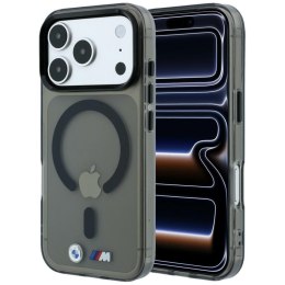 Etui BMW M IML Glossy Metal Logo & Trims MagSafe do iPhone 18 Pro Max / 17 Pro Max czarny