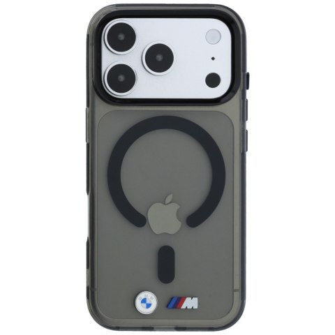 Etui BMW M IML Glossy Metal Logo & Trims MagSafe do iPhone 18 Pro Max / 17 Pro Max czarny