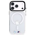 Etui BMW M IML Glossy Metal Logo & Trims MagSafe do iPhone 18 Pro Max / 17 Pro Max przezroczysty