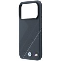 Etui BMW M Tire Track with Silver Line MagSafe do Iphone 18 Pro/ 17 Pro antracytowy