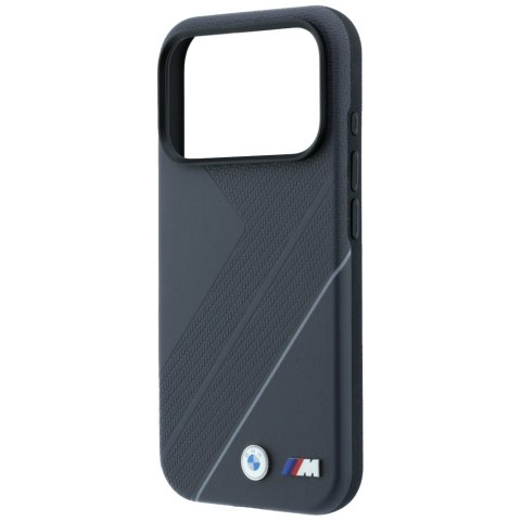Etui BMW M Tire Track with Silver Line MagSafe do Iphone 18 Pro/ 17 Pro antracytowy