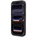 Etui BMW Sign Frosted IML & Metal Logo MagSafe do iPhone 18 Pro / 17 Pro burgundowy