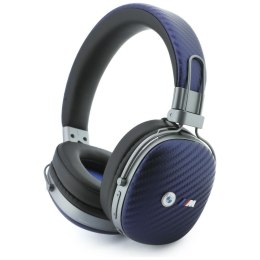 Słuchawki nauszne BMW Carbon Metal Parts and Logos Bluetooth ENC granatowy