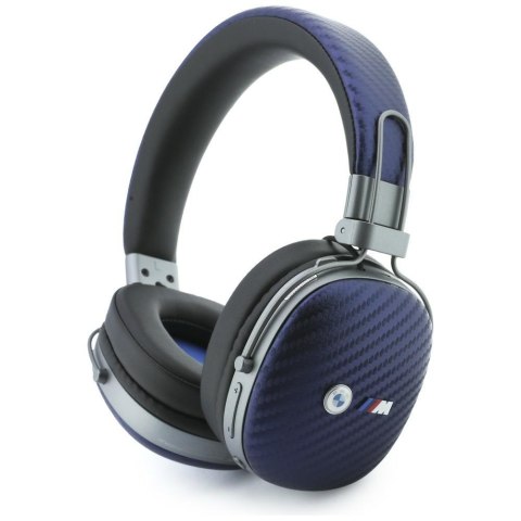 Słuchawki nauszne BMW Carbon Metal Parts and Logos Bluetooth ENC granatowy