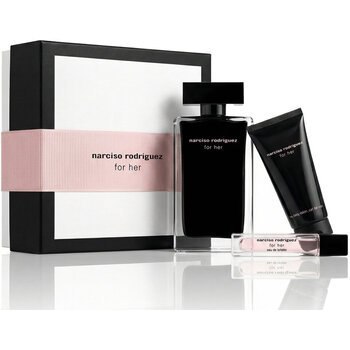 Narciso Rodriguez for Her EDT gift set 100 ml, body lotion 50 ml and miniature EDT 10 ml