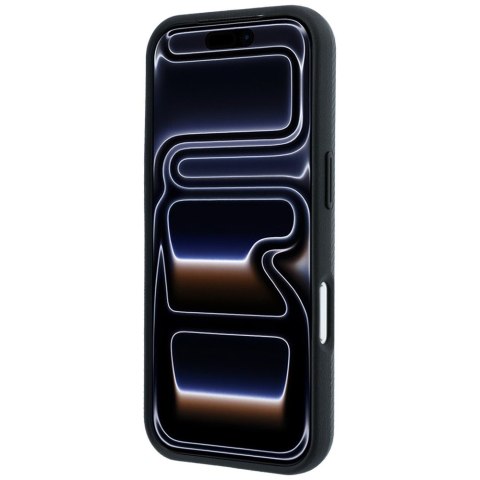 Etui BMW Kevlar Metal Logo MagSafe do iPhone 18 Pro / 17 Pro antracytowy