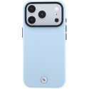 Etui BMW Kevlar Metal Logo MagSafe do iPhone 18 Pro Max / 17 Pro Max niebieski