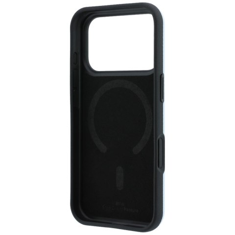 Etui BMW Kevlar Metal Logo MagSafe do iPhone 18 Pro Max / 17 Pro Max niebieski