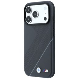 Etui BMW M Tire Track with Silver Line MagSafe do Iphone 18 Pro Max / 17 Pro Max antracytowy