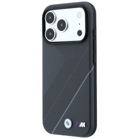 Etui BMW M Tire Track with Silver Line MagSafe do Iphone 18 Pro Max / 17 Pro Max antracytowy