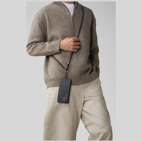 Etui PITAKA Cairn Case MagSafe do Samsung Galaxy S25 Ultra czarno-szary
