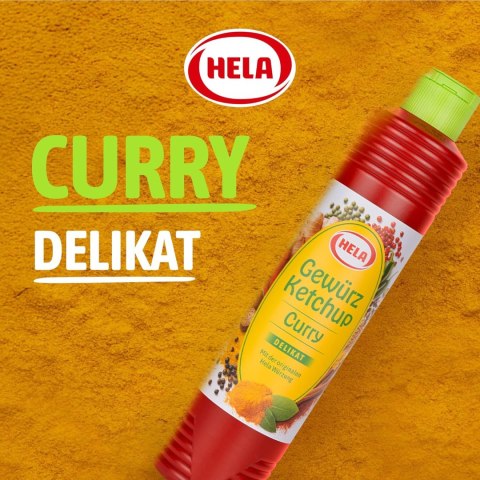 Hela Gewürz Ketchup Curry Delikat 800 ml