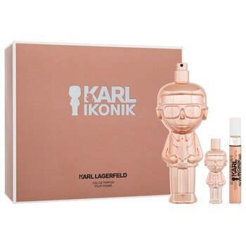 Ikonik Gift Set EDP 100 ml, miniature EDP 7.5 ml and miniature EDP 4.5 ml