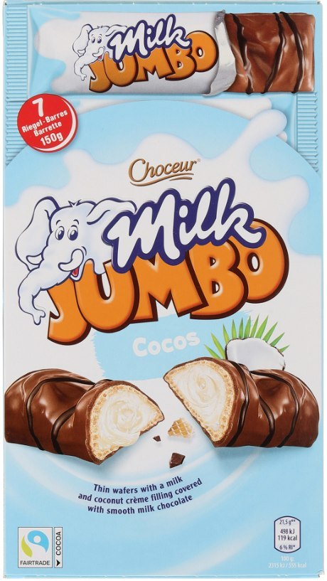 Choceur Jumbo Cocos 150 g
