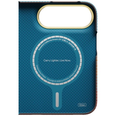 Etui PITAKA Edge Case California Dream 01 MagSafe do iPhone Duo sunset