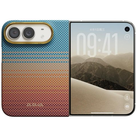 Etui PITAKA Edge Case California Dream 01 MagSafe do iPhone Duo sunset