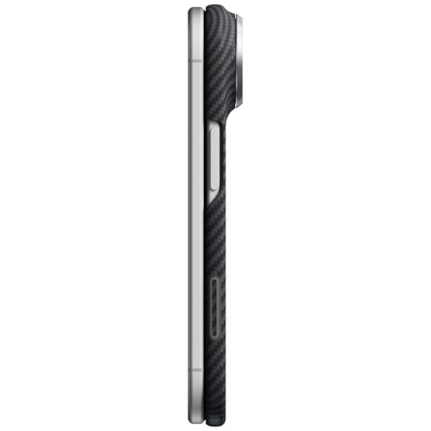 Etui PITAKA Edge Case MagSafe do iPhone Duo czarno-szary