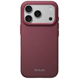 Etui PITAKA Summa Case MagSafe do iPhone 18 Pro / 17 Pro burgundowy