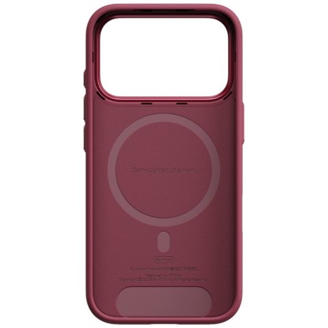 Etui PITAKA Summa Case MagSafe do iPhone 18 Pro / 17 Pro burgundowy