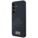 Etui Red Bull Meshed Debossed Bull MagSafe do Samsung Galaxy S26 FE granatowy