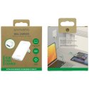 Ładowarka sieciowa 4smarts FlatPlug Slim Dual 45W GaN 2xUSB-C biały
