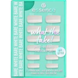 What the Fake! Press-On 04 Bare White - Sada s umělými nehty