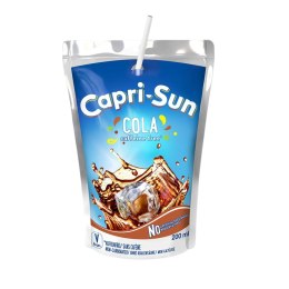 Capri Sun Cola Koffeinfrei Bezkofeinowy Napój o smaku Coli 10 sztuk