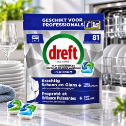 Dreft Platinium Kapsułki do Zmywarki 81 szt.