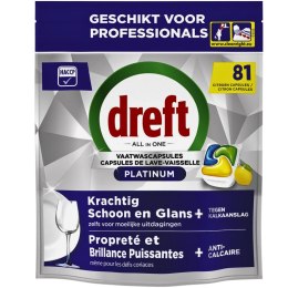 Dreft Platinum Citron Kapsułki do Zmywarki 81 szt.