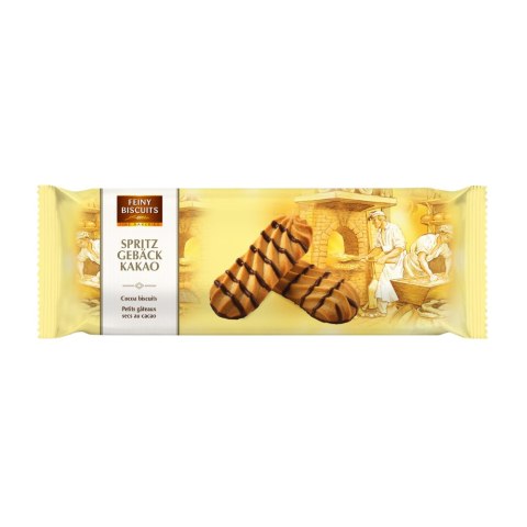 Feiny Biscuits Chrupiące Ciasteczka z Polewą Kakaową 200 g