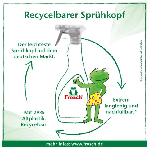 Frosch Essig Płyn do Czyszczenia z Octem 500 ml