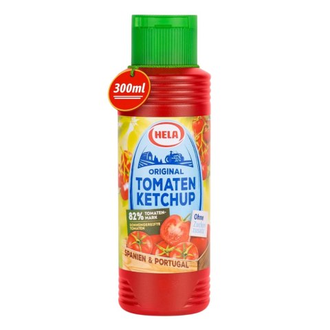 Hela Original Ketchup Pomidorowy bez Cukru 300 ml