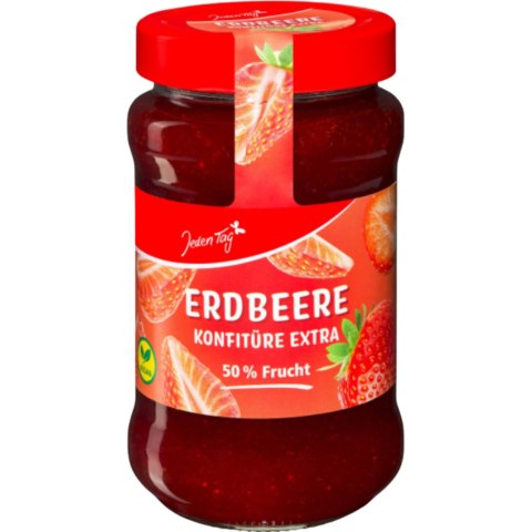 Jeden Tag Konfitura Extra Truskawka 450 g
