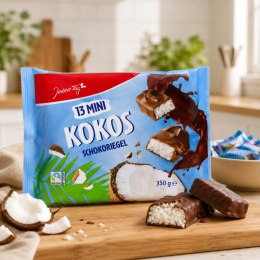 Jeden Tag Mini Riegel Kokos Mini Batoniki Kokosowe 13 szt.