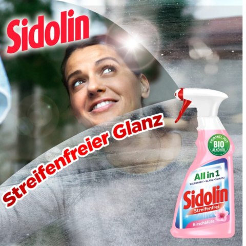 Sidolin Kirschblüte Płyn do Szyb Kwiat Wiśni 500 ml