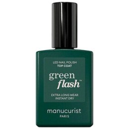 Manucurist Green Flash LED Gel Top Coat - Vrchní lak