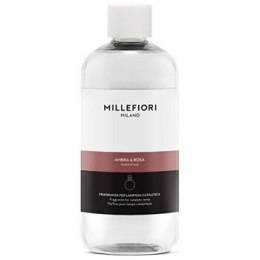 Millefiori Ambra & Rosa Lampe Recharge/Refill - Cosmetics 500ml