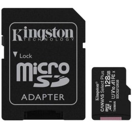 Karta pamięci microSD 128GB Canvas Select Plus 100MB/s Adapter