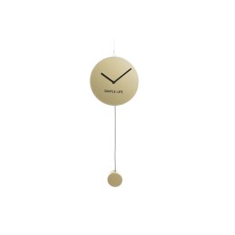 Zegar Ścienny DKD Home Decor Złoty Żelazo Plastikowy Wahadło 22 x 5,5 x 60 cm