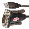 Adapter USB- 1xRS-232 + Adapter DB9F/DB25M; Y-105A