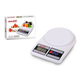 Kuchennej wagi Basic Home Cyfrowy LCD 7 kg Biały (23 x 16 x 3,6 cm)