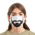 Maska higieniczna materiałowa wielokrotnego użytku Beard Luanvi Rozmiar M Zestaw 3 sztuk