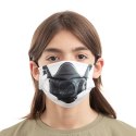 Maska higieniczna materiałowa wielokrotnego użytku Gas Luanvi Rozmiar M Zestaw 3 sztuk