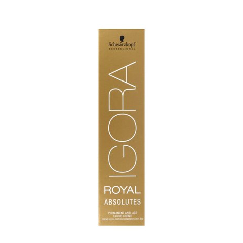 Trwała Koloryzacja Przeciwstarzeniowa Igora Royal Absolutes Schwarzkopf 7-460 (60 ml)