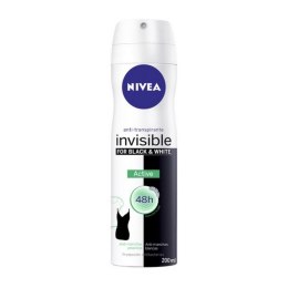 Dezodorant w Sprayu Black & White Invisible Active Nivea (200 ml)