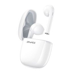 Słuchawki Bluetooth T28 TWS+stacja dokująca Białe