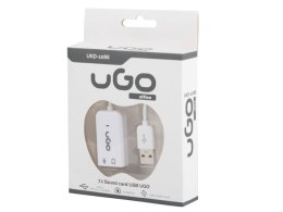 Karta dźwiękowe UGO UKD-1086 (Zewnętrzna; USB 2.0)