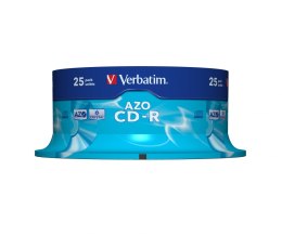 Płyta CD Verbatim 43352 (700MB; 52x; 25szt.; Cake)