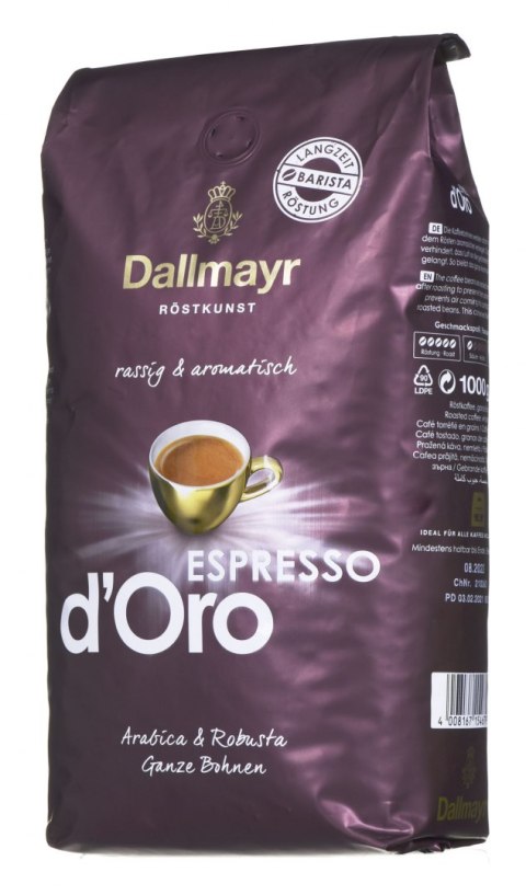 KAWA ZIARNISTA DALLMAYR ESPRESSO D'ORO 1000 G